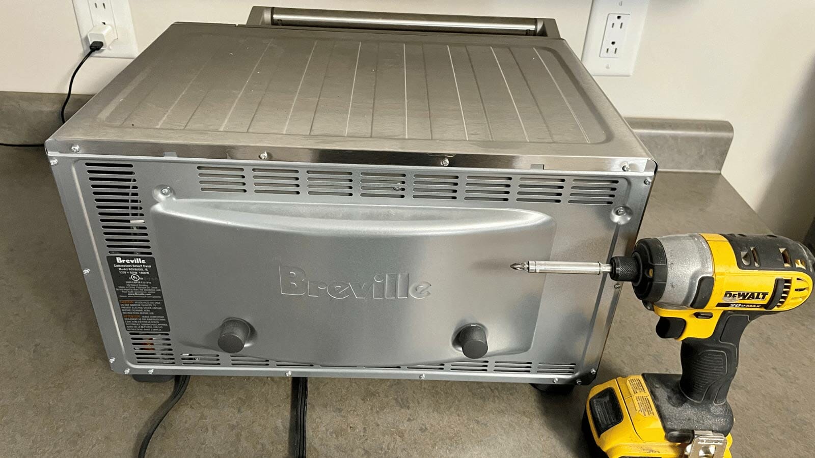 Solution: Breville BOV800XL Smart Toaster Oven Gone Crazy