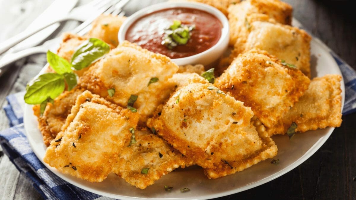 fried ravioli