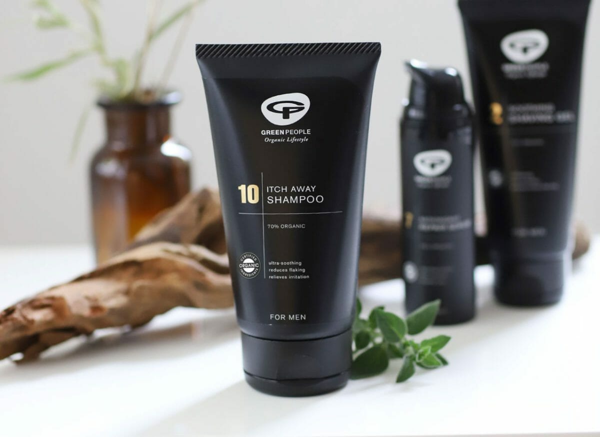 green people for men shampoo