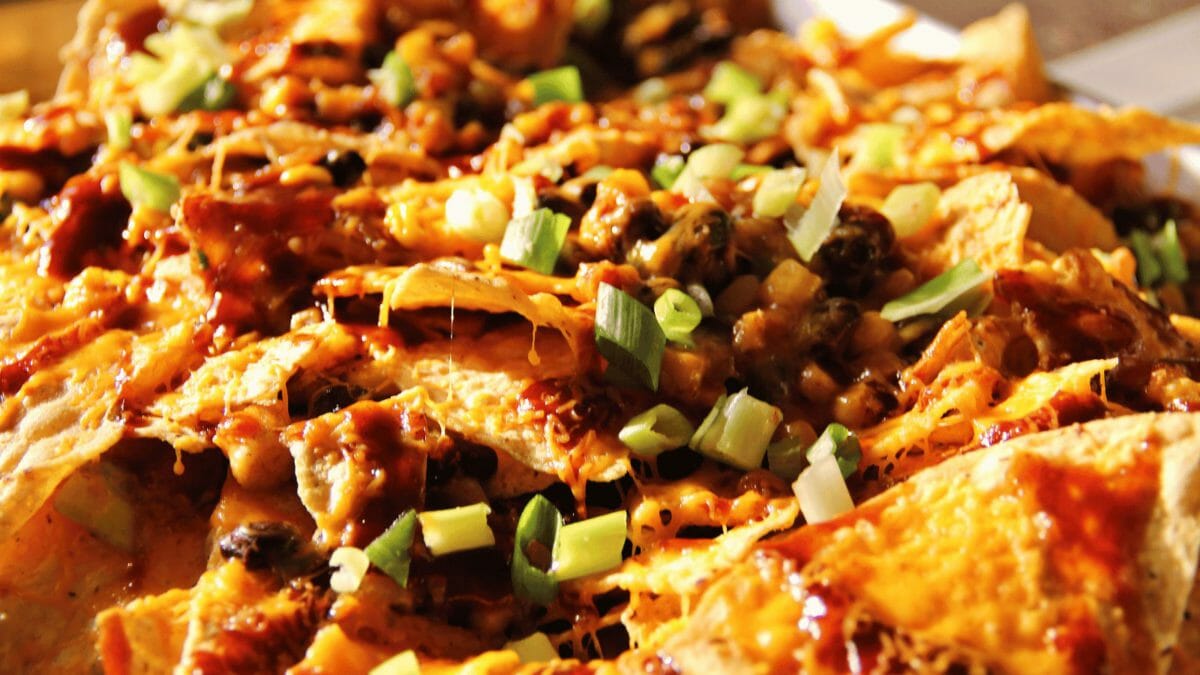 nachos in an air fryer