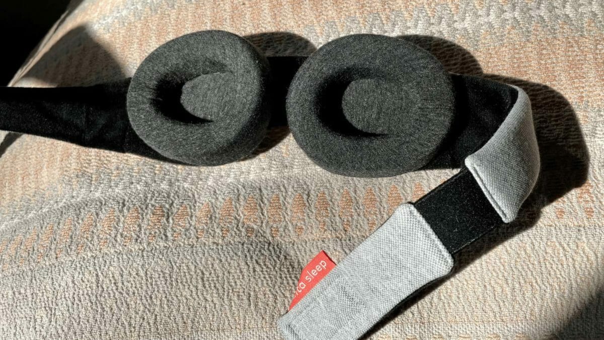 manta sleep mask rear