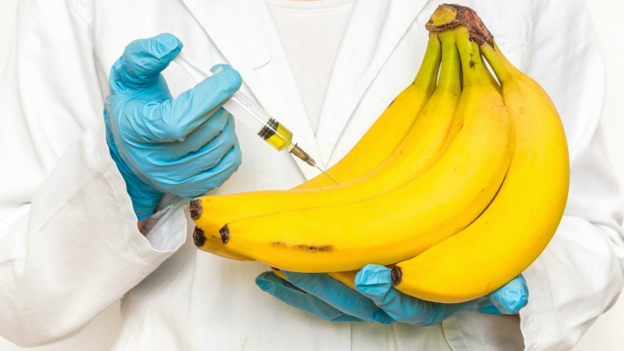 man made banana