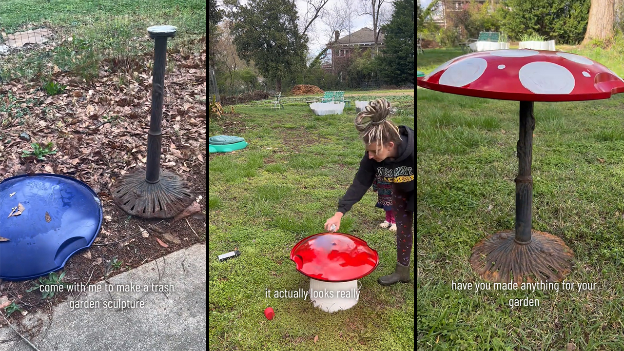 Upcycling Genius: Woman Transforms Discarded Sled Into a Gorgeous Garden Sculpture - image 29