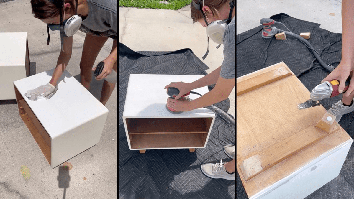 She Flipped Free Facebook Marketplace Nightstands for $275 - image 35