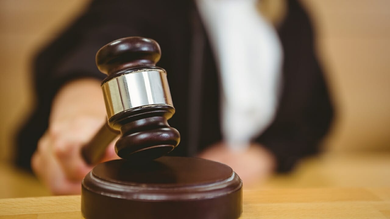 Bayer Faces Mounting Pressure Over Roundup Cancer Lawsuits - court room dp65279295