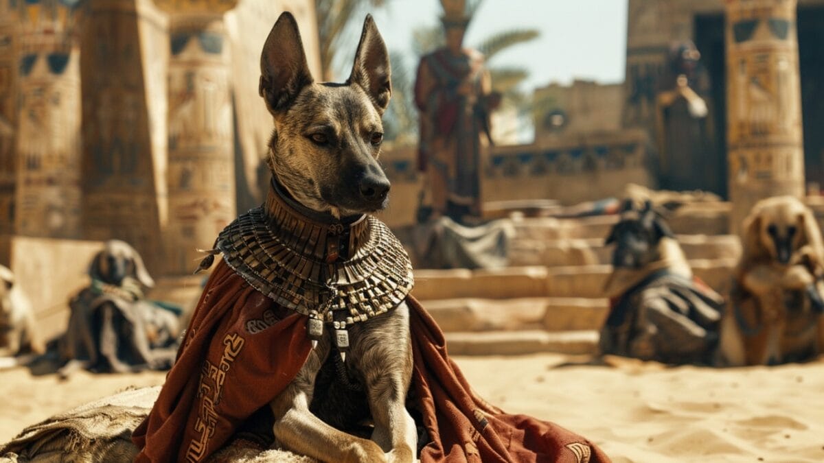 Guardians of the Pharaohs: 6 Dogs of Ancient Egypt - Armant Guardian Ai