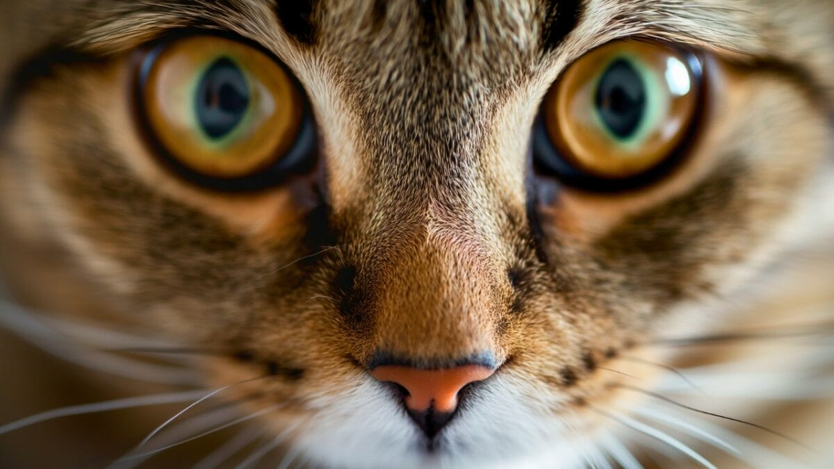 Cat’s Intuition: Offering Comfort & Companionship in Times of Loss - Realistic shot Cat having a sixth sense mj