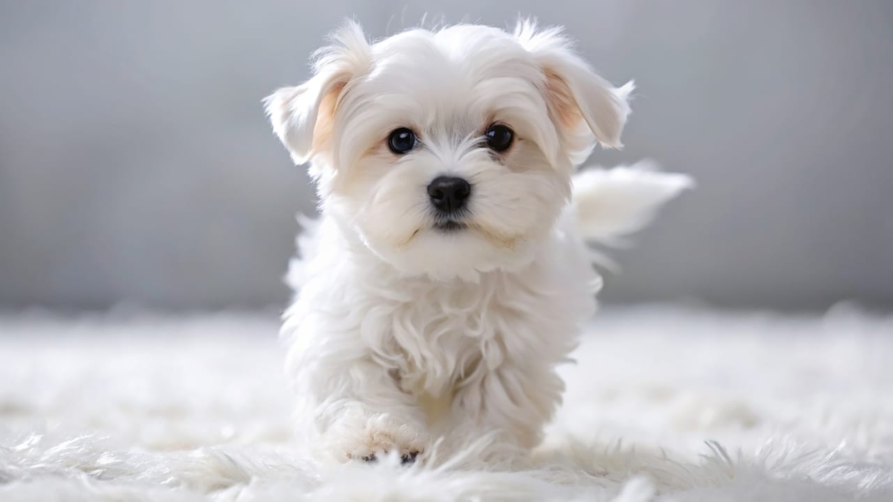 10 Charismatic Italian Dog Breeds That Will Steal Your Heart - White Maltese puppy ss2481313221