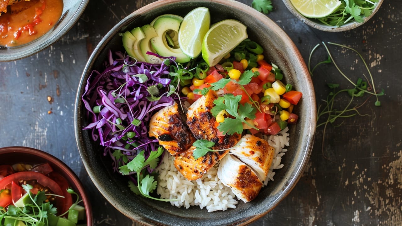 Forget Taco Tuesdays, These Low-Carb Fish Taco Bowls Will Make Every Day a Fiesta - Fish Taco Bowls