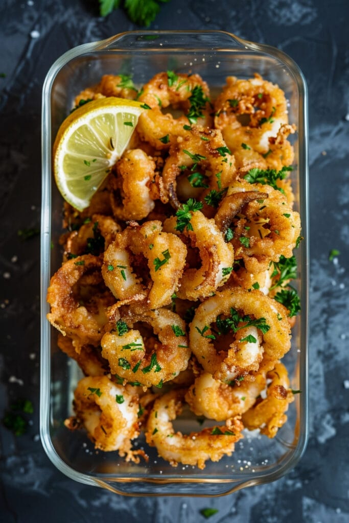 Simple Copycat Olive Garden Fried Calamari Recipe - Fried Calamari Recipe