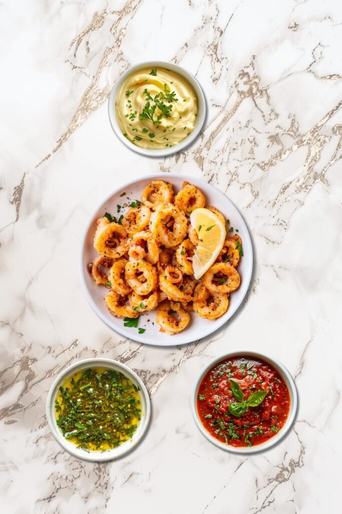 Simple Copycat Olive Garden Fried Calamari Recipe - Fried Calamari Sauce