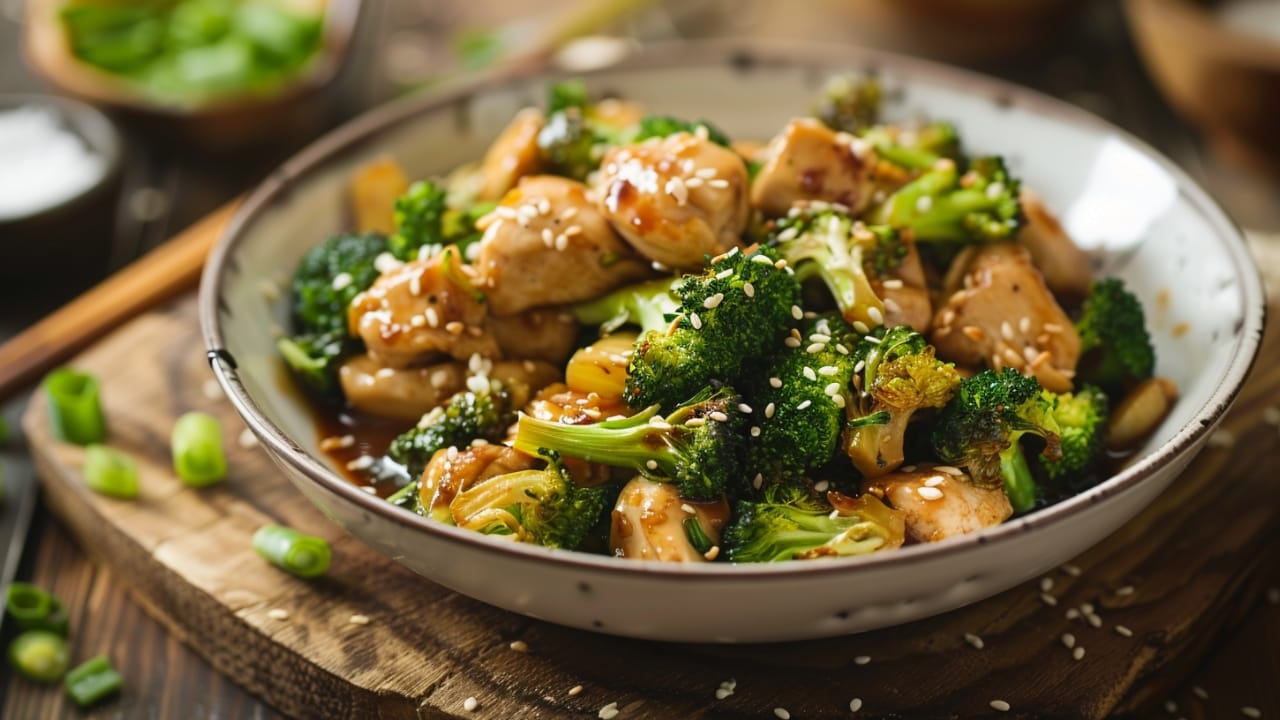 This Keto Chicken & Broccoli Stir Fry is so Good, You'll Forget You're on a Diet - Keto Chicken Stir Fry Ai1