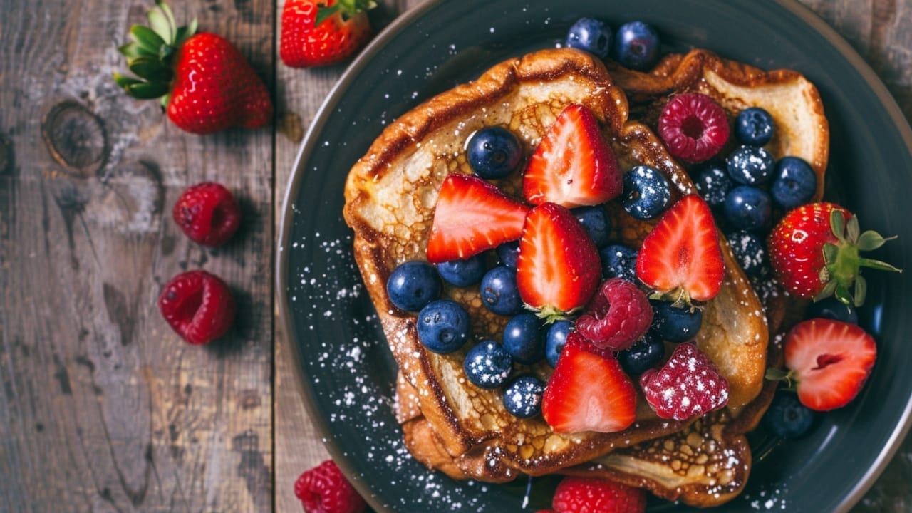 Triple-Berry French Toast Recipe: A Slow-Cooker Breakfast Delight - Mix Berries French Toast
