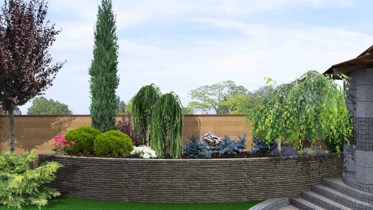 14 Easy & Creative DIY Ideas for a Beautiful Yard - brick edging garden dp167478518