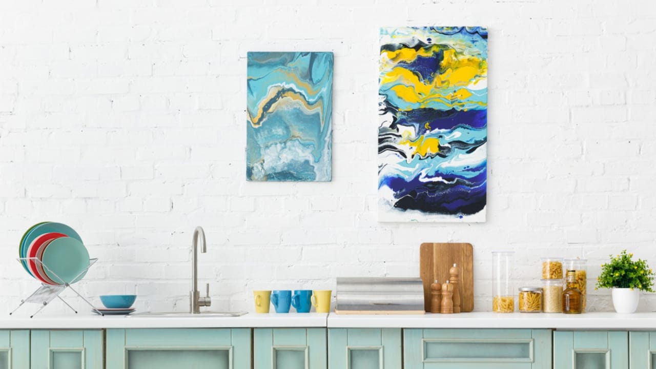 elevate your space with stunning kitchen art prints |... 10 Creative & Practical Uses for the Space Above Your Kitchen Cabinets