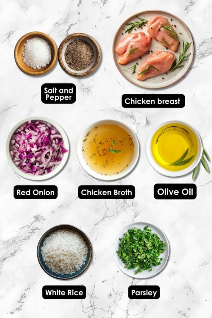 Thinking Outside the Can: Chicken Casserole Reinvented - Chicken and Rice Casserole ingredients