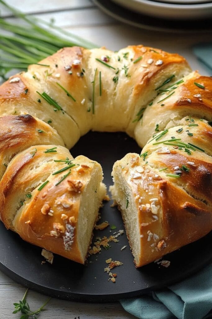 Stuffed Bread Rings Savory Chive Bread Rings Is Your New Go-To Party Sensation Recipe