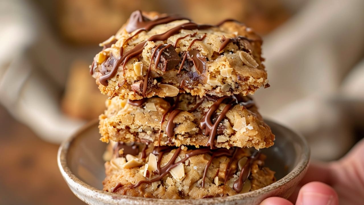 Not Your Average Baked Treat, This is the Cowboy Blondies Recipe You Need to Try - cowboy cookie recipe