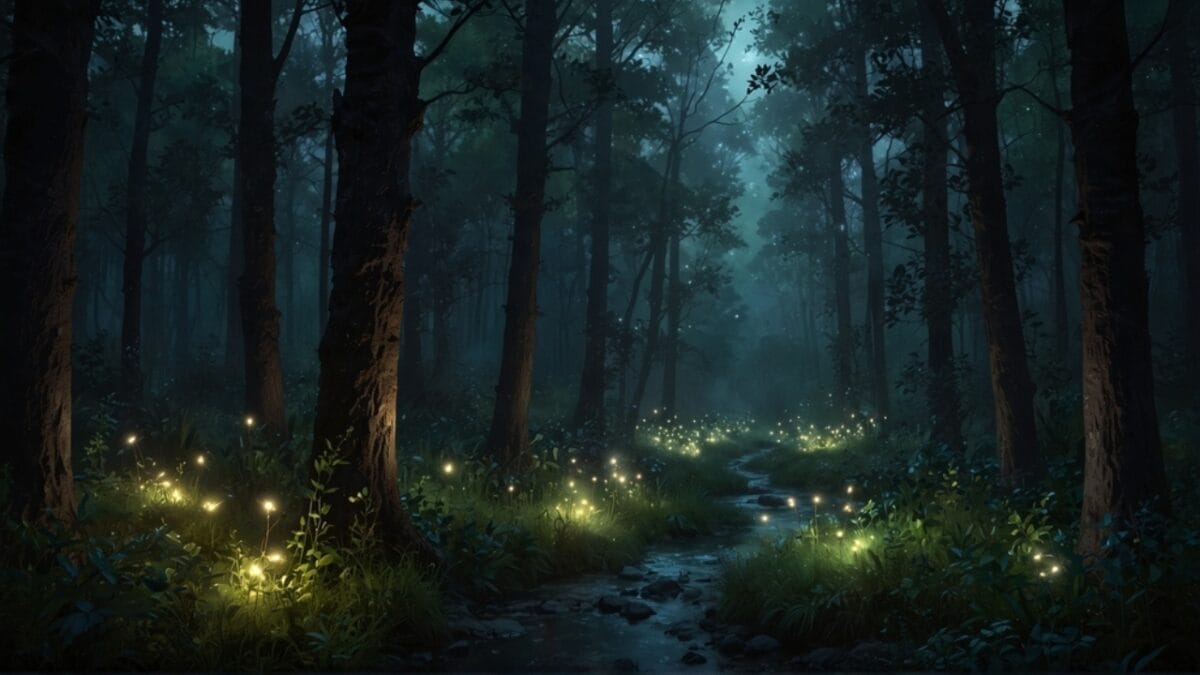 Fading Lights: The Plight of North America's Fireflies - firefly forest ss2445220311