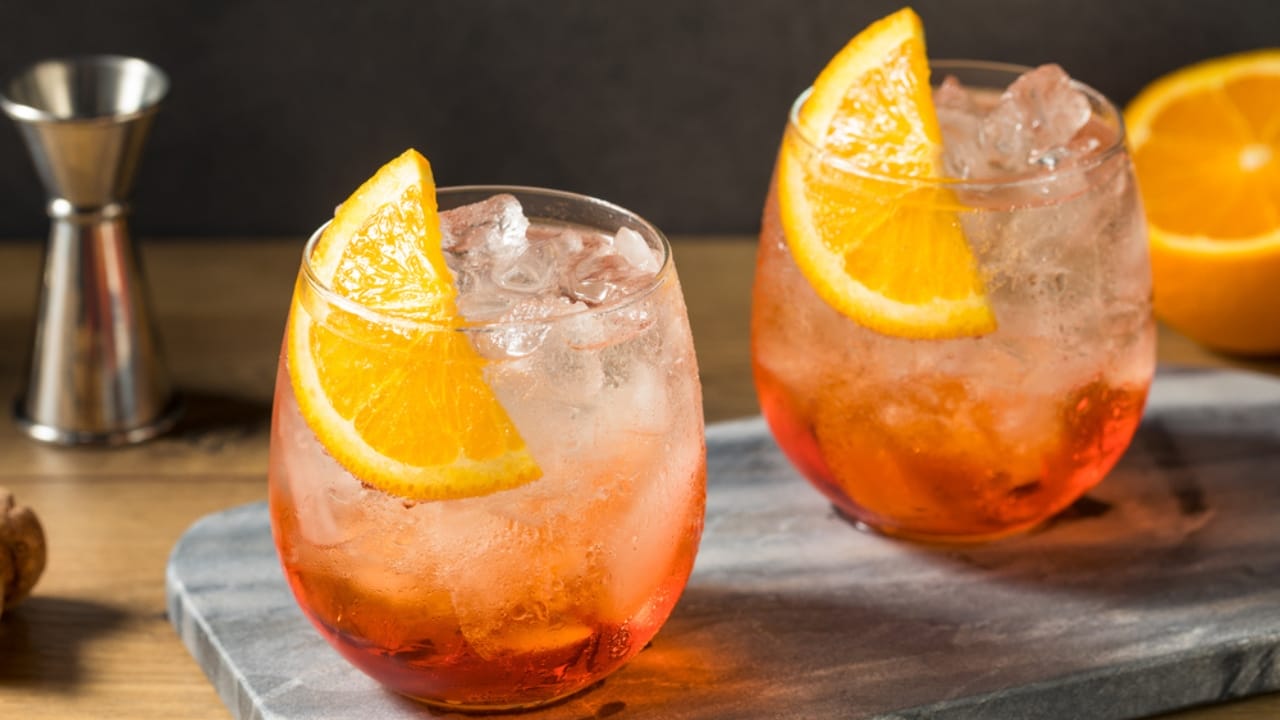 Mastering the Art of Simplicity: 20 Delicious 3-Ingredient Cocktails - Aperol Spritz cocktail dp416933308