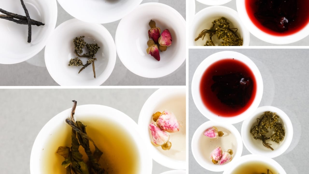10 Anti-Inflammatory Teas to Boost Your Health - Different kind of tea ss31351648
