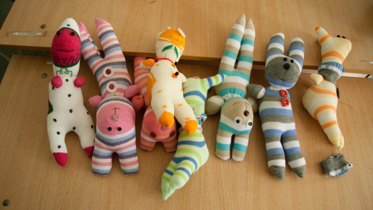 Old Socks, New Purpose: 20 Clever Ways to Reuse Them - Stuffed toy socks dp13557740