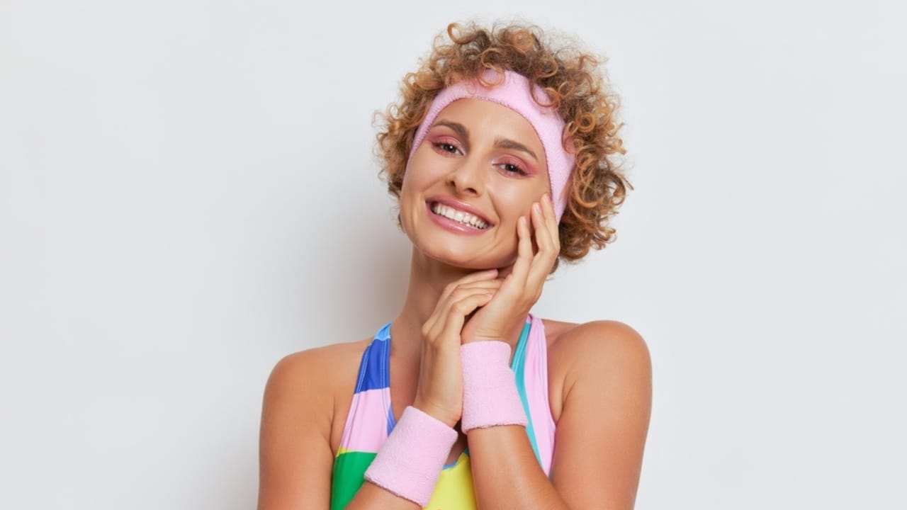 Old Socks, New Purpose: 20 Clever Ways to Reuse Them - Woman with sweatbands ss2373158575