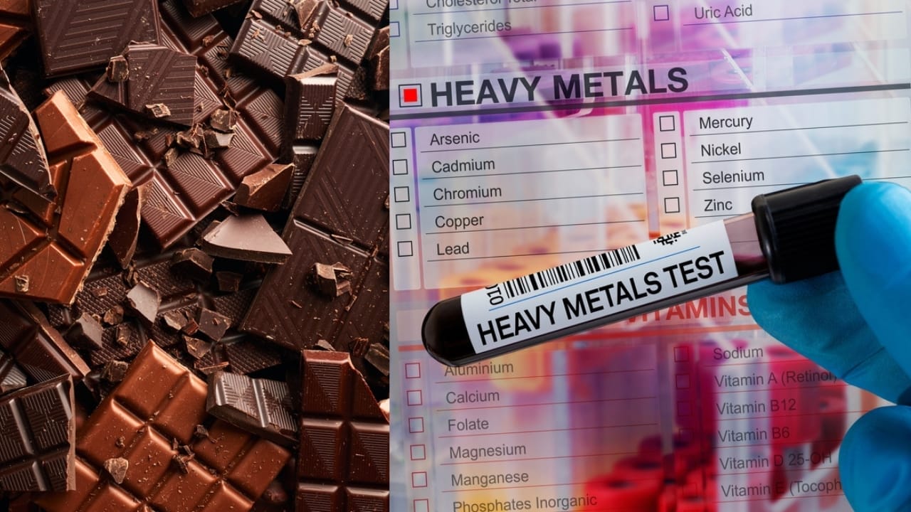 Toxic Metals Linked to Cancer Found in Popular Brands of Dark Chocolate - broken chocolate bar ss2319586885 blood sample heavy metals ss2126240057