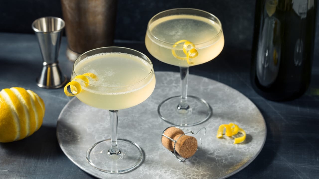 Mastering the Art of Simplicity: 20 Delicious 3-Ingredient Cocktails - french 75 cocktail dp535997118