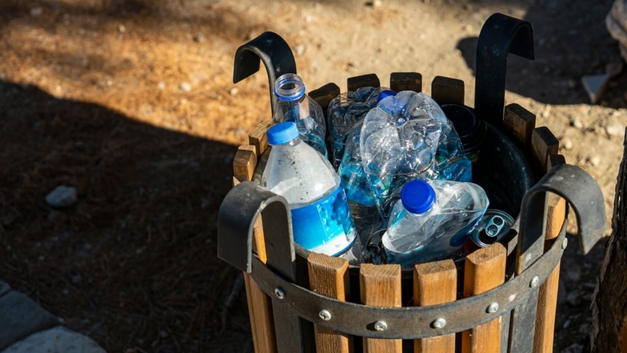Bottled Water Expiration: Myth or Reality? Here’s What You Need to Know - plastic water bottle in trash ss2209249733