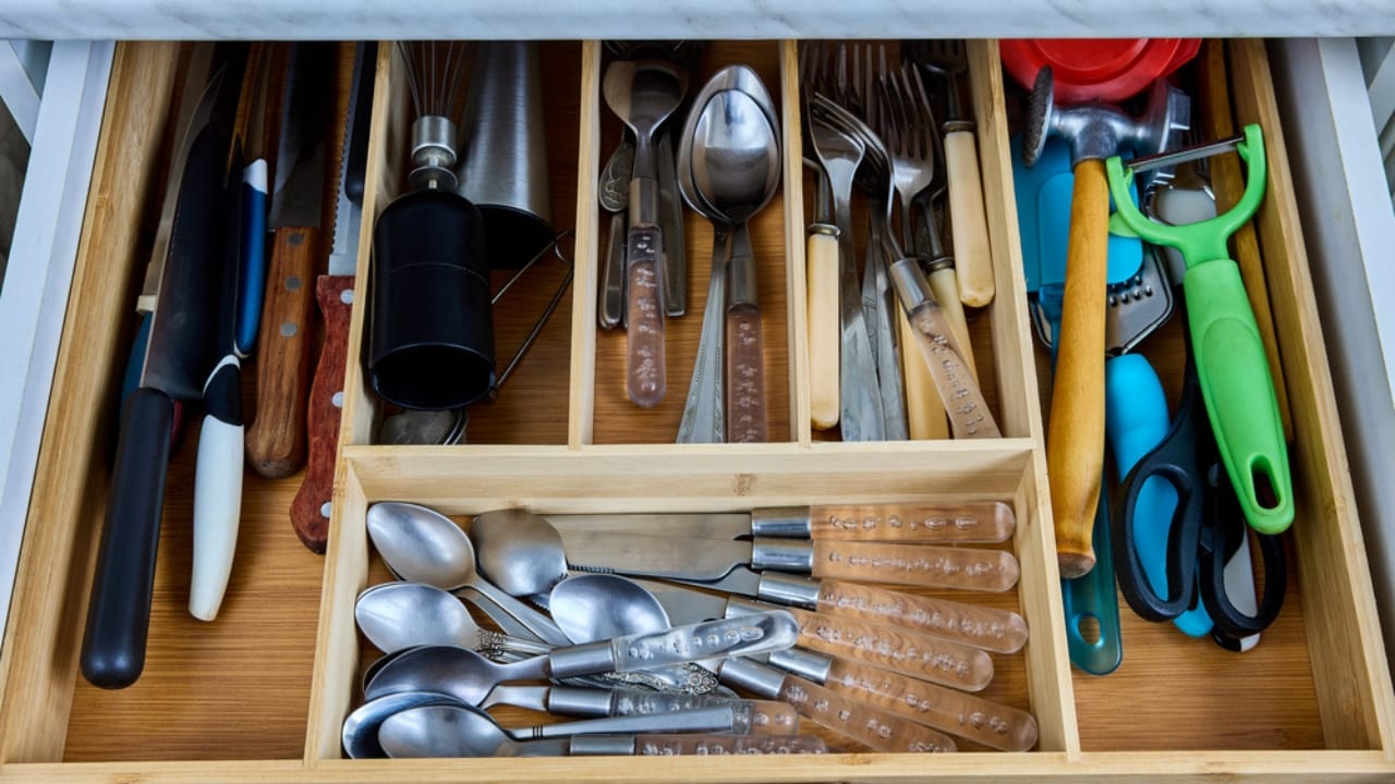 Declutter Your Home in a Flash with These 18 Everyday Items - Drawer Dividers dp528879450