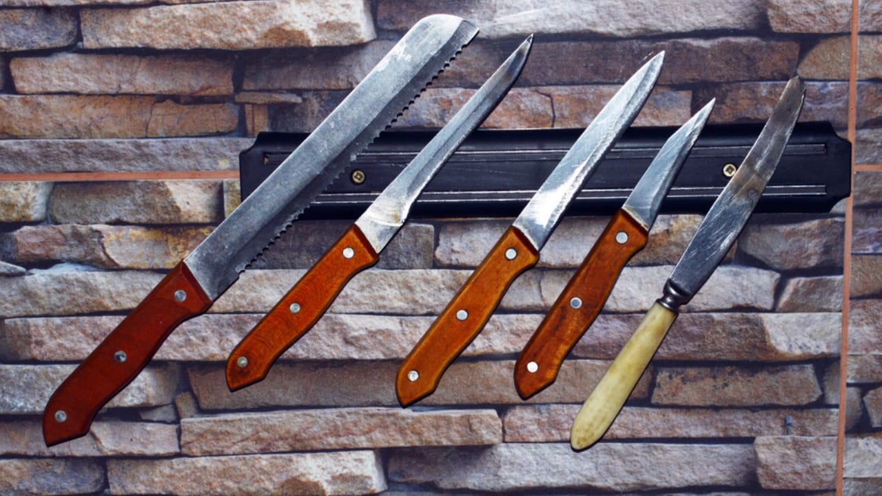 Declutter Your Home in a Flash with These 18 Everyday Items - Magnetic Knife Strips dp331200612