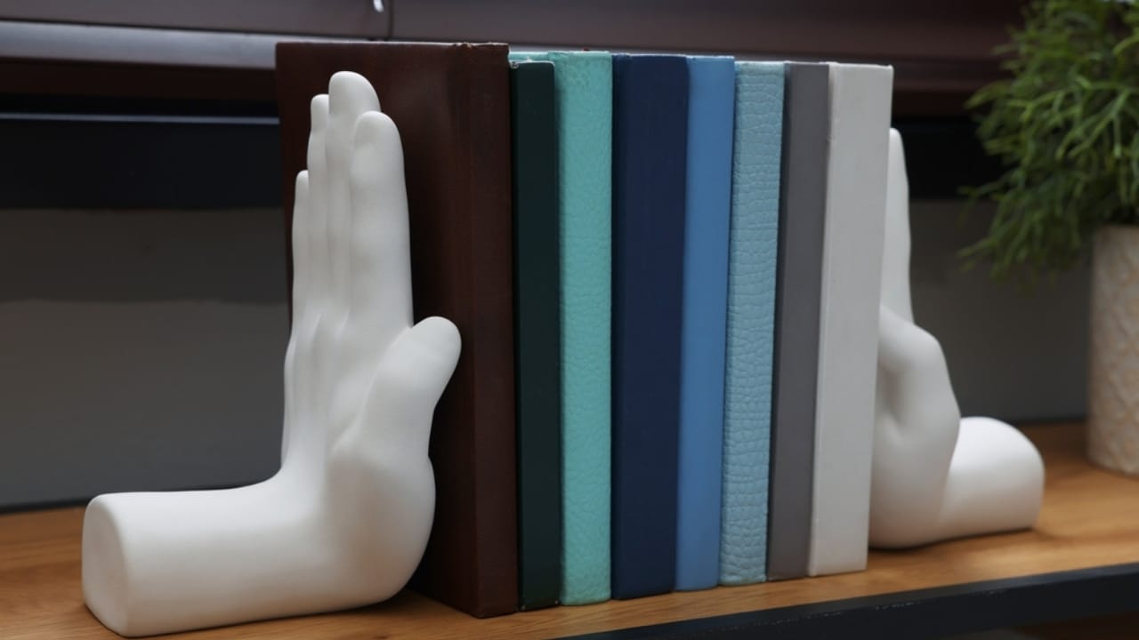 Declutter Your Home in a Flash with These 18 Everyday Items - books and Book Ends ss2108319368