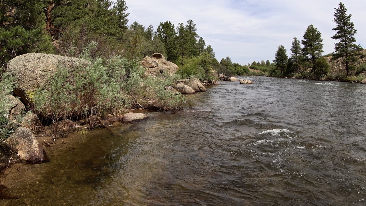 The 10 Most Snake-Heavy Rivers in America —Proceed with Caution - Arkansas River wc