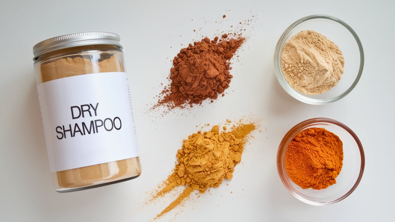 15 Things You Can Easily Make at Home Instead of Buying - DRY SHAMPOO homemade