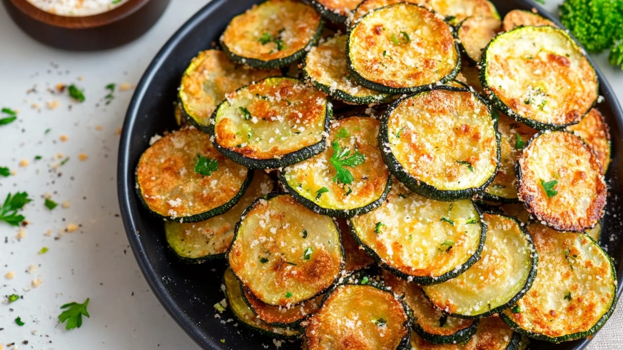 Crispy Baked Zucchini Chips Recipe: A Guilt-Free Snack Adventure - baked zucchini chips