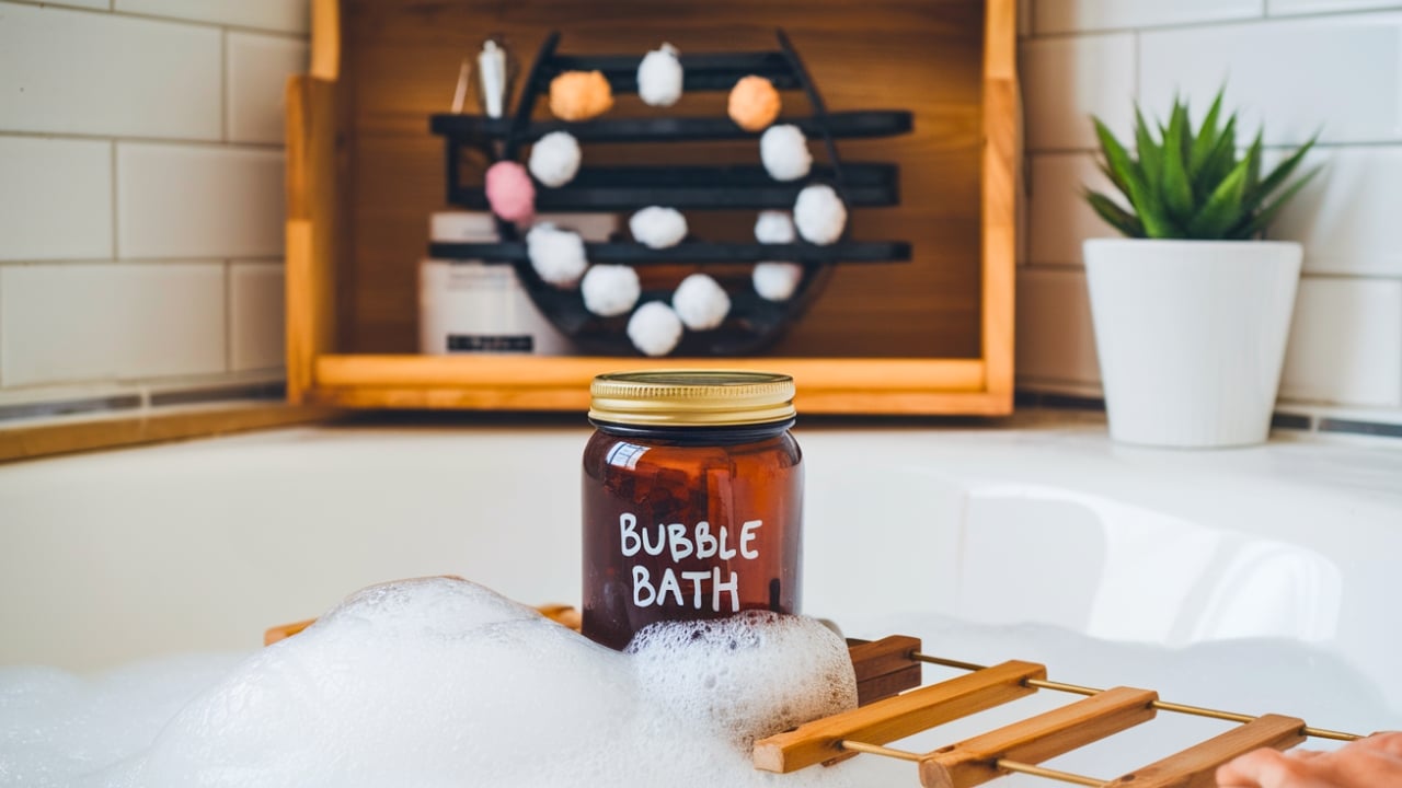 15 Things You Can Easily Make at Home Instead of Buying - bubble bath homemade