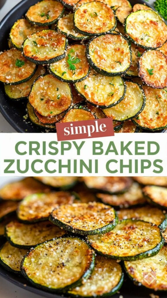 Crispy Baked Zucchini Chips Recipe: A Guilt-Free Snack Adventure - crispy baked zucchini chips snack