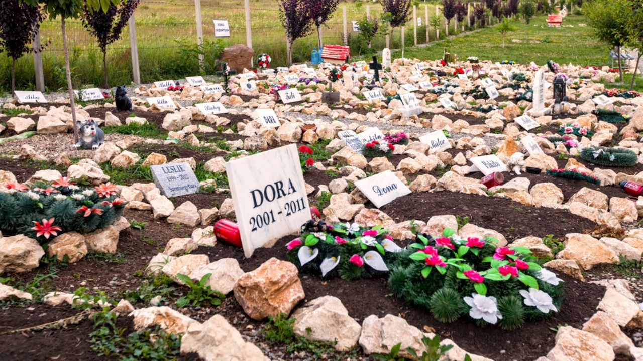 Where Do Dogs Go After They Die? Grief, Healing & Beliefs That Help - pet cemetery dp90205022
