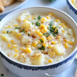 Slow Cooker Potato & Corn Chowder: A One-Pot Wonder for Busy Weeknights - potato and corn chowder
