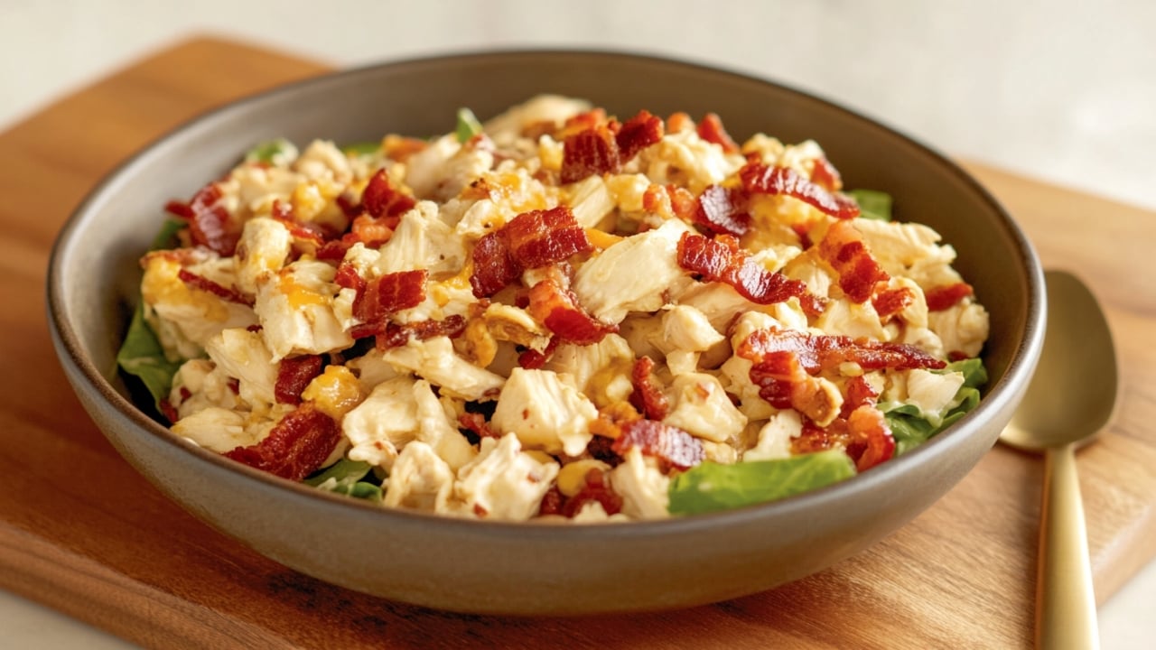 Quick Carnivore Chicken Salad Recipe with Bacon & Mayo - Bacon Chicken Salad