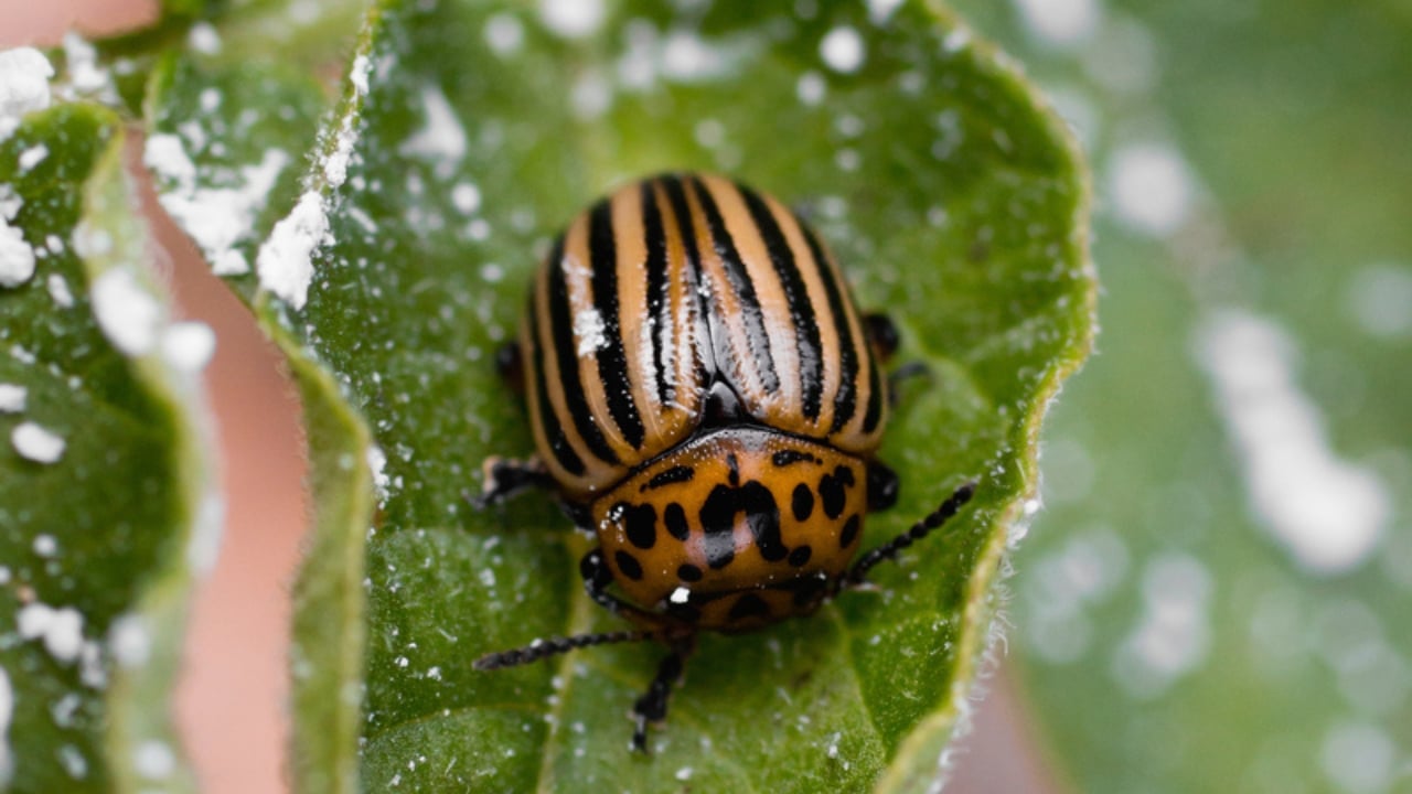 Say Goodbye to Moles with This Natural Solution - Colorado Beetle Diatomaceous earth ss2022029981 adyh