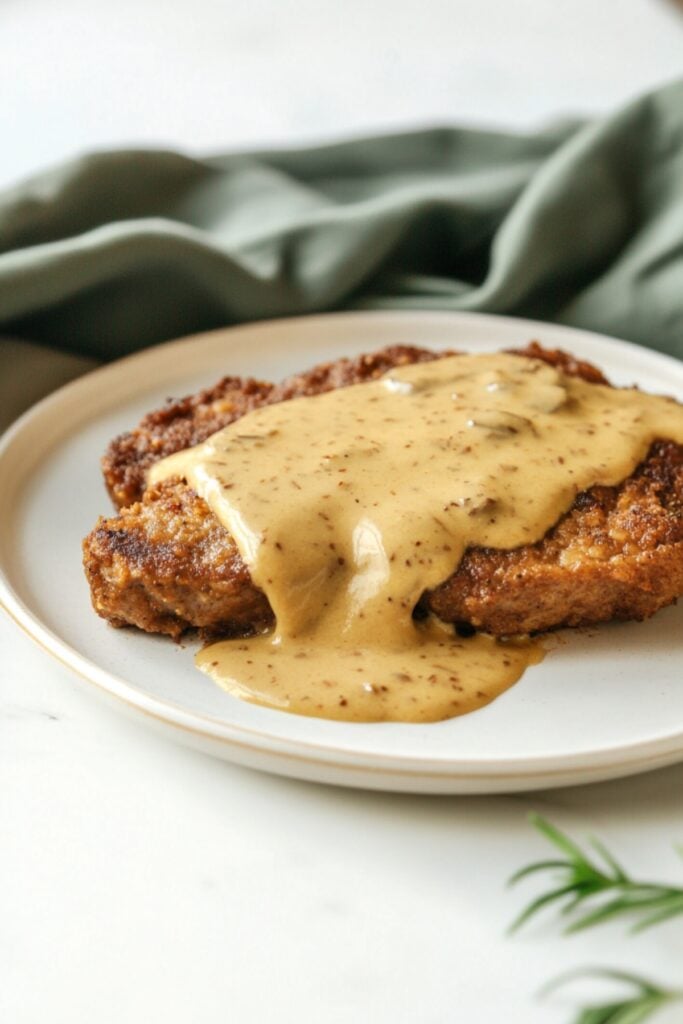 Country-Fried Steak with Gravy: A Carnivore Diet Classic Recipe - Country Fried Steak with Gravy Pin