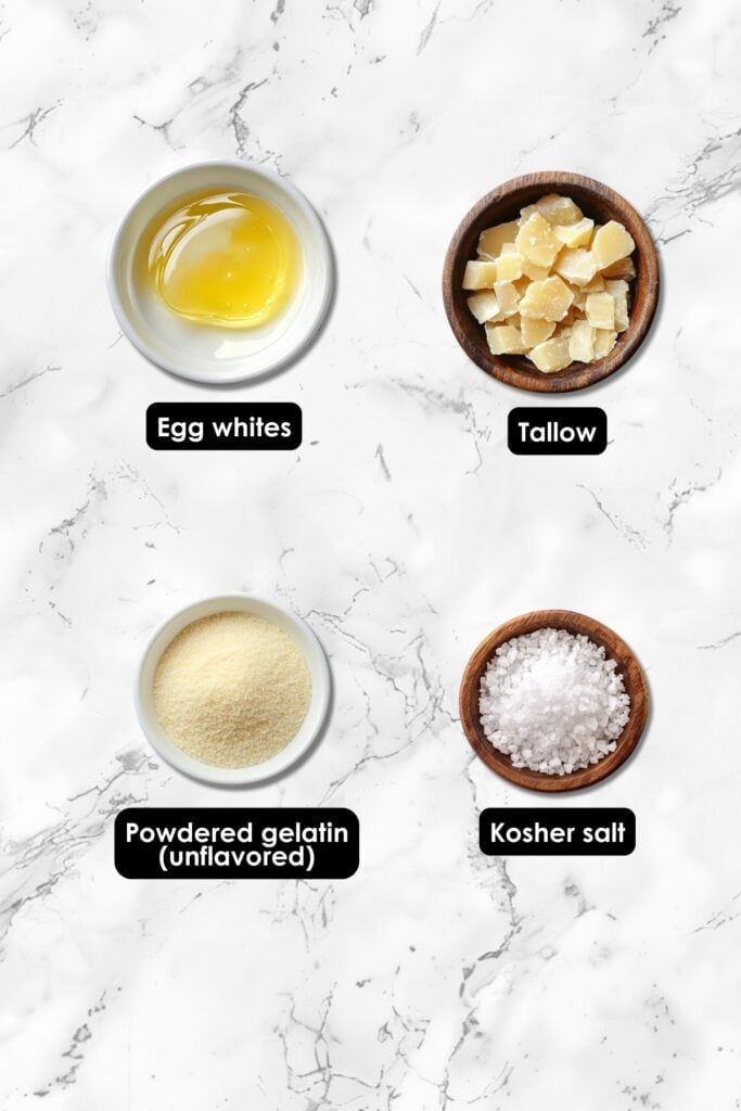 Egg White Noodles or Wraps: A Versatile Carnivore Diet Recipe - Egg White Noodles Ingredients
