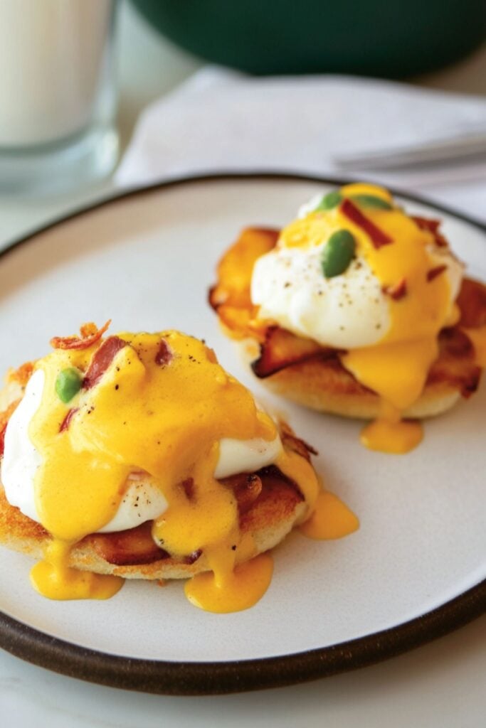 Struggling with Meal Ideas? Here's 76 Easy & Delicious Carnivore Recipes - Eggs Benedict Pin