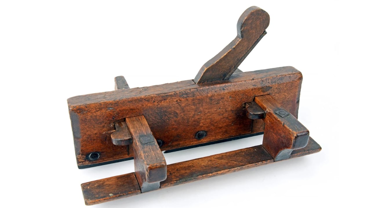 15 Antique Woodworking Tools That Could Be Worth a Fortune - Nicholson Plow Plane