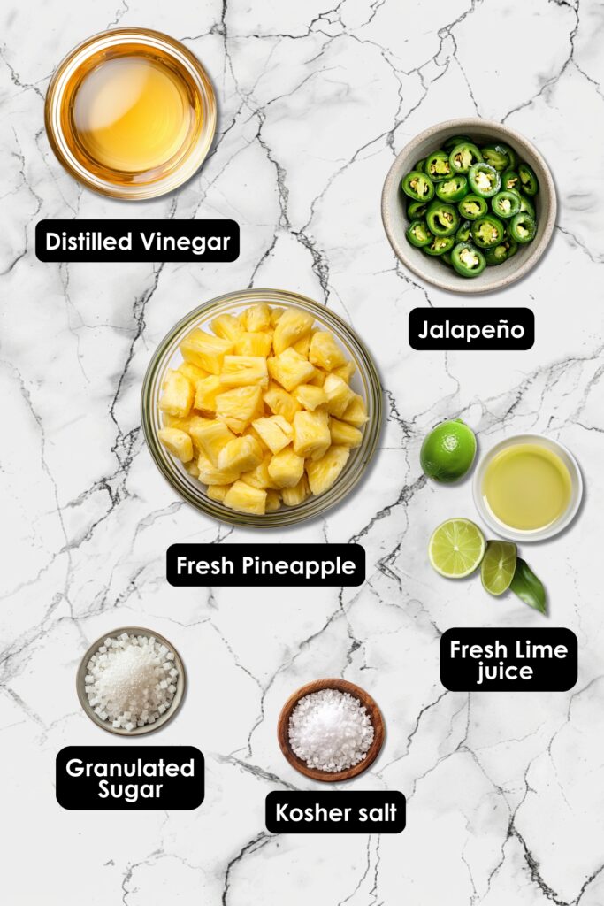 Unlock New Flavors with Pickled Pineapple in Your Dishes - Pickled Pineapple Ingredients