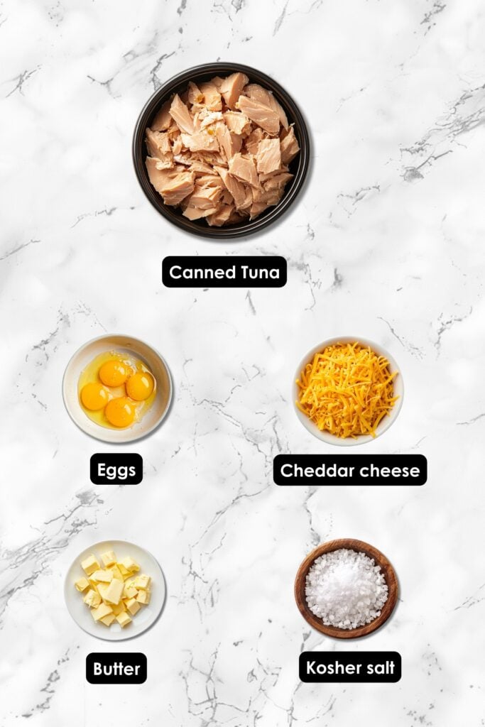 Tuna Melt Patties: A Carnivore Diet Snack Recipe - Tuna Melt Patties Ingredients