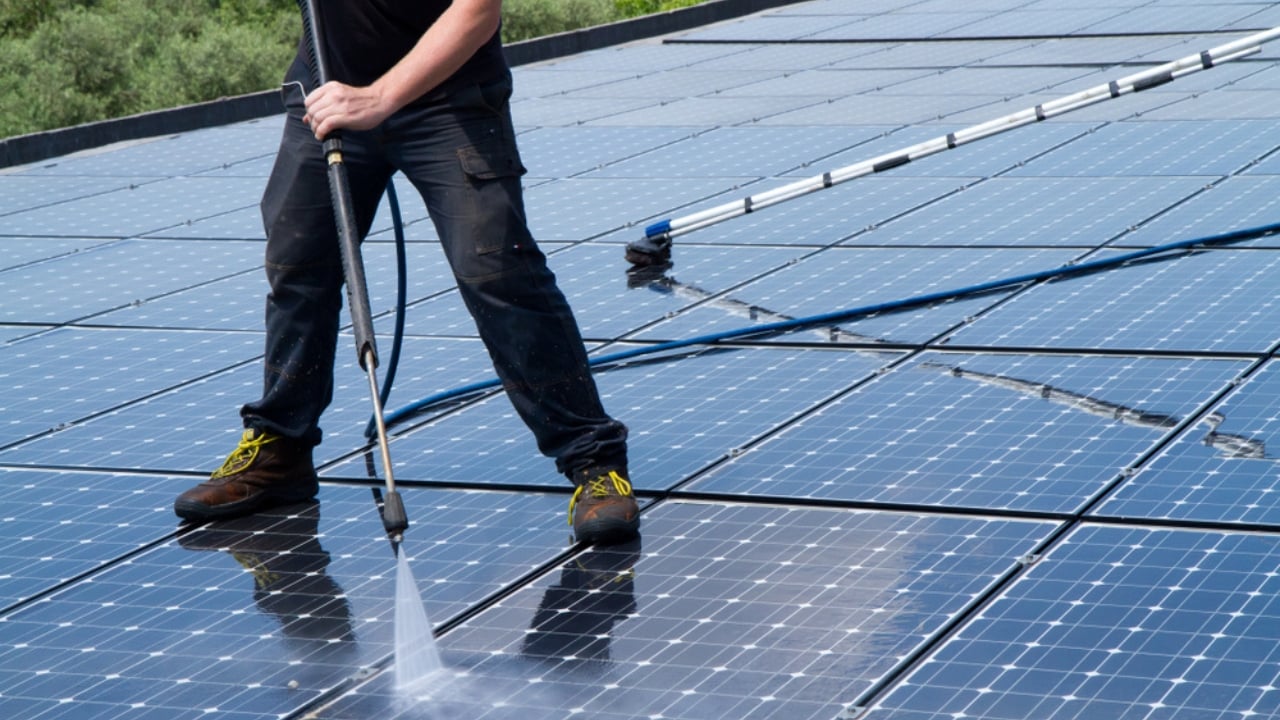 14 Items You Should Never Clean With a Pressure Washer - pressure washer solar panel ss1130120840 adyh