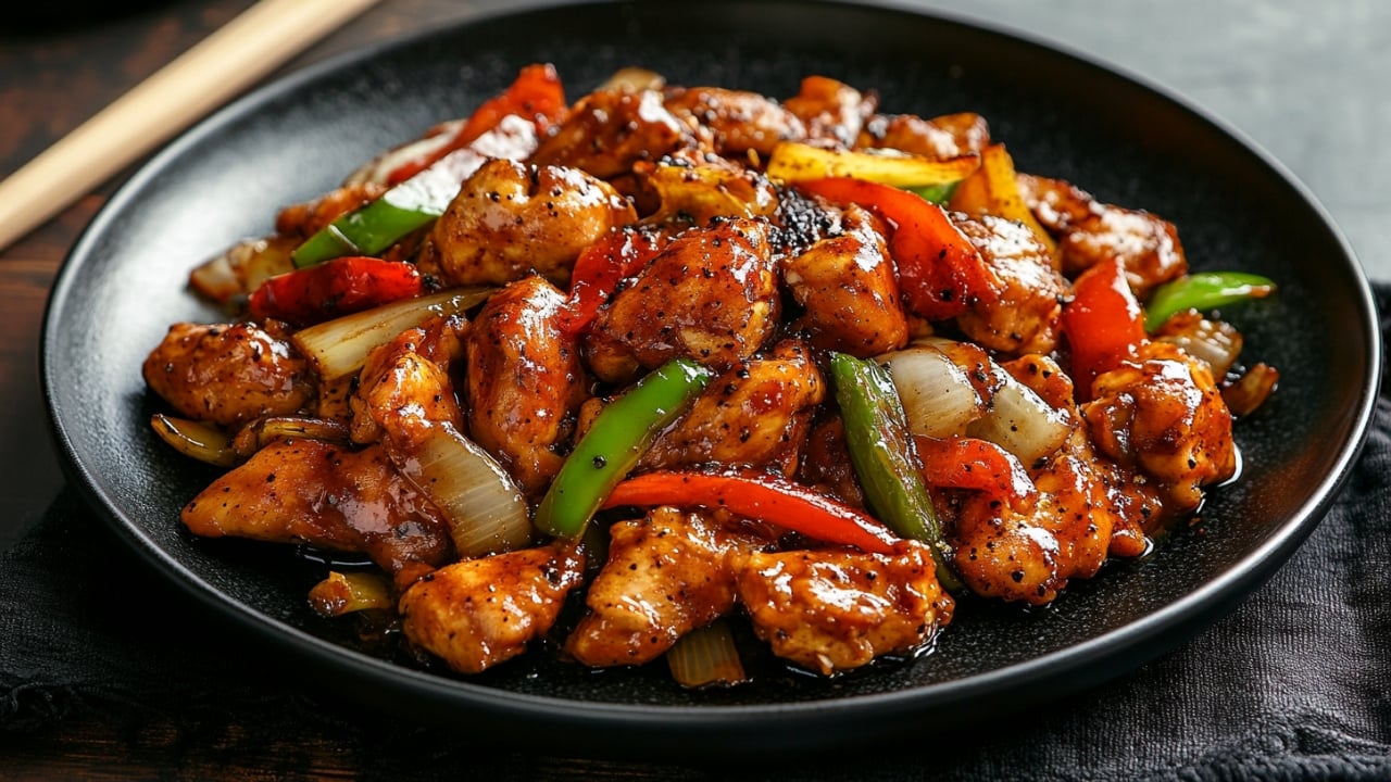 30-Minute Black Pepper Chicken That Tastes Like Takeout - Black Pepper Chicken